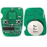 2-Button Replacement Remote Key 433MHz for Land Rover, MG & Nissan (FCC: YWX101200)