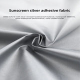Large Portable Sunshade Tarp with Poles (2 sizes available)