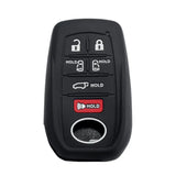 Silicone Remote Key Cover for Toyota RAV4, Corolla, Camry & Hilux