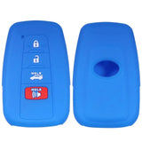 Silicone Remote Key Cover for Toyota RAV4, Corolla, Camry & Hilux