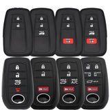 Silicone Remote Key Cover for Toyota RAV4, Corolla, Camry & Hilux