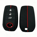 Silicone Remote Key Cover for Toyota RAV4, Corolla, Camry & Hilux