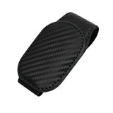 Leather Car Sunglasses & Card Holder Clip