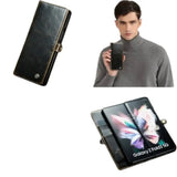 Leather Wallet Case for Samsung Galaxy Z Fold 6/5/4/3