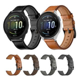 Leather Watch Strap for the Garmin Forerunner Series (22mm) (available in 11 colours)