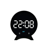 LED Digital Alarm Clock – Adjustable Brightness, Dual Alarms, Date & Temperature Display