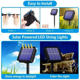 LED Solar Fairy String Lights (7m/12m/22m/32m)