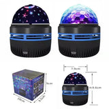 Rotating LED Starry Sky Projector Night Light