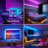 Smart LED Strip Lights with App & Music Sync