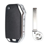 3-Button Smart Flip Remote Key 433MHz 4A Chip for Kia K5 (2022–2024)