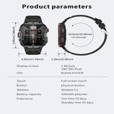 LIGE Casual Smart Watch – Voice Assistant (2 colours available)