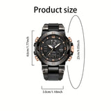 LIGE Men's Quartz Watch (6 designs available)