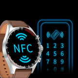 LIGE Men's Smart Watch – Touch Screen with Wireless Calls & Fitness Tracking (6 designs available)