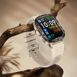 LIGE Men's Smartwatch – Voice Assistant, Breathing Exercises, Raise-to-Wake Screen (4 colours available)