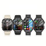 LIGE Men's Smartwatch – Voice Assistant, Breathing Exercises, Raise-to-Wake Screen (4 colours available)