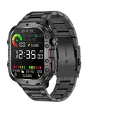 LIGE Men's Smartwatch – Voice Assistant, Breathing Exercises, Raise-to-Wake Screen (4 colours available)