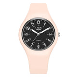 LIGE Minimalist Silicone Quartz Watch – Unisex Design (Available in Multiple Colour Combinations)