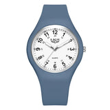 LIGE Minimalist Silicone Quartz Watch – Unisex Design (Available in Multiple Colour Combinations)