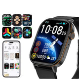 LIGE Outdoor Smartwatch – Large Screen with Compass & Music (10 different styles available)