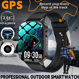 LIGE Outdoor Smartwatch – Large Screen with Compass & Music (10 different styles available)