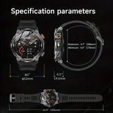 LIGE Smart Sports Watch – 1.7" HD Screen, 15-Day Battery, Wireless Calls (6 designs available)