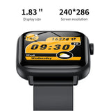 LIGE Smart Watch – HD TFT Screen, Wireless Calls, 128+ Sports Modes