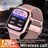 LIGE Smart Watch – HD TFT Screen, Wireless Calls, 128+ Sports Modes