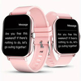LIGE Smart Watch – Make/Answer Calls, Custom Wallpaper, Music Control (4 colours available)