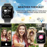 LIGE Smart Watch – Make/Answer Calls, Custom Wallpaper, Music Control (4 colours available)
