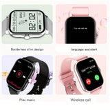 LIGE Smart Watch – Make/Answer Calls, Custom Wallpaper, Music Control (4 colours available)