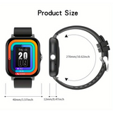 LIGE Smart Watch – Ultra-Thin Design with Wireless Calls (8 colours available)