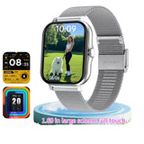 LIGE Smart Watch – Ultra-Thin Design with Wireless Calls (8 colours available)