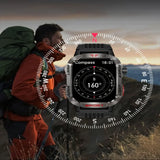 LIGE Smartwatch – HD Touch Display, Wireless Calls, Notifications, Pedometer & Long Battery Life