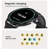 LIGE Smartwatch – Multi-Colour Silicone Strap (11 colours available)