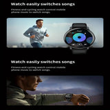 LIGE Smartwatch – Multi-Colour Silicone Strap (11 colours available)