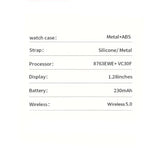 LIGE Women's Smartwatch – 3.25cm AMOLED Fitness Tracker with 100+ Sports Modes (3 colours available)