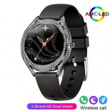 LIGE Women's Smartwatch – 3.25cm AMOLED Fitness Tracker with 100+ Sports Modes (3 colours available)