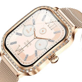 LIGE Women's Smartwatch – TFT HD Curved Screen, Wireless Calls, Voice Assistant (6 types available)