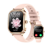 LIGE Women's Smartwatch – TFT HD Curved Screen, Wireless Calls, Voice Assistant (6 types available)