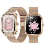 LIGE Women's Smartwatch – TFT HD Curved Screen, Wireless Calls, Voice Assistant (6 types available)