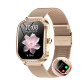 LIGE Women's Smartwatch – TFT HD Curved Screen, Wireless Calls, Voice Assistant (6 types available)