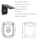 Lockable RV / Caravan Gravity Water Inlet