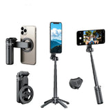 360° Selfie Stick with Bluetooth & Foldable Stand
