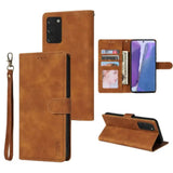 Wallet Case for Samsung Galaxy (Brown)