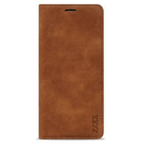 Wallet Case for Samsung Galaxy S & A Series (Brown)