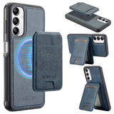 Magsafe Leather Case for Samsung S Series & A Series (Blue)
