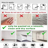 Matte Peel & Stick Waterproof Wallpaper (4 colours & 4 sizes available)