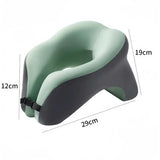 Memory Foam U-Shaped Travel Neck Pillow (3 colours available)