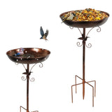 Metal Garden Bird Bath (3 designs available)