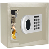Metal Storage Safe with Keypad Lock (available in Black & Khaki)